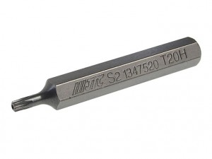 Бита TORX Т20Hх75мм 10мм удлиненная S2 JTC JTC-1347520 JTC TOOLS