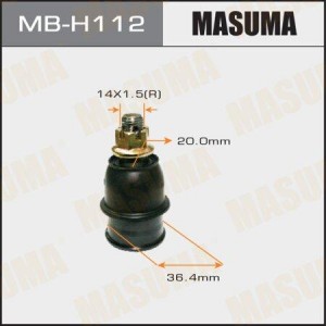 опора шаровая нижняя!\ Honda Jazz GE6/GE8/GG1 09> MB-H112 MASUMA