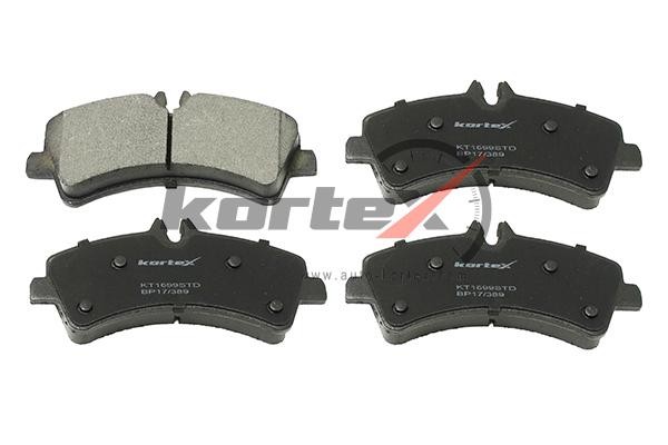 Колодки торм. MB SPRINTER/VW CRAFTER 06- зад.к-т(5t) KT1699STD KT1699STD KORTEX