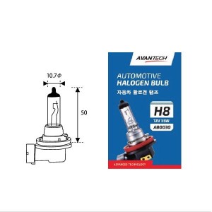 Лампа головного света Avantech H8 12V 35W AB0030 AVANTECH