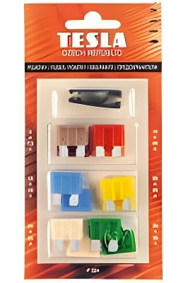 Предохранители флажковые 12 шт TESLA F224 TESLA