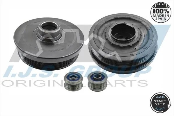 шкив коленвала!\ BMW F07/F10/F11/X5/X6 08> 171135KIT IJS GROUP