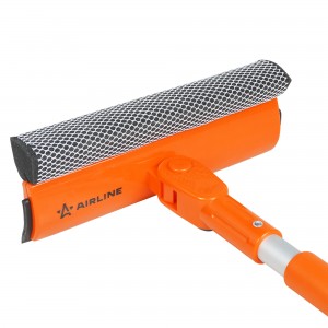 Щетка для мытья автомобиля 75-125 см AIRLINE с водосгоном, складная, телескопиче ABGN007 AIRLINE