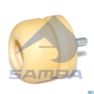 Отбойник кабины SCANIA 94,114,124,144 series круглый (M8) SAMPA 040012 SAMPA