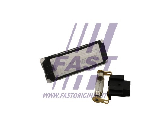 Фонарь освещения номерного знака Ducato (250), PSA Boxer 3, Jumper 3 06- в сборе FT87082 FAST