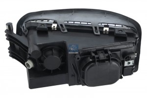 Фара MAN TGA,TGL,TGM,TGS,TGX,L2000,M2000 правая (2хН7, электро корректор) DT 331009 DIESEL TECHNIC