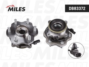 Ступица задняя с подшипником NISSAN PATROL/INFINITI QX80/QX56 10- DB83372 DB83372 MILES