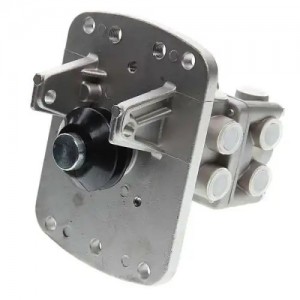 Кран ЗИЛ,КАМАЗ,МАЗ тормозной 2-х секционный подпедальный MEGAPOWER 35016008 MEGA POWER