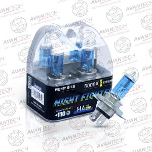 Лампа высокотемпературная Avantech H4 12V 60/55W (135/125W) 5000K, комплект 2 шт AB5004 AVANTECH
