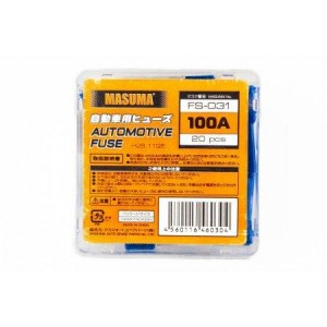 предохранитель силовой! 100A синий\ FS-031 MASUMA