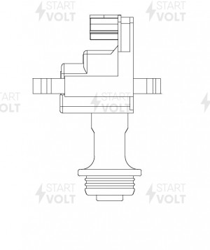 Катушка зажигания Nissan Skyline X R34 (98-) 2.5i SC 1403 SC 1403 START VOLT
