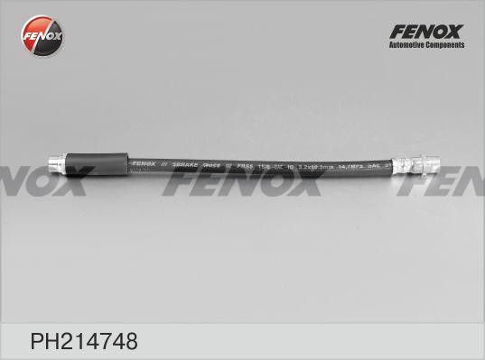 Шланг тормозной Audi 80,90 PH214748 FENOX