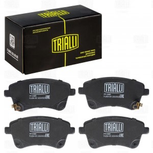 Колодки тормозные дисковые передние PF 2385 TRIALLI