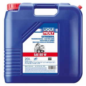 1033 LiquiMoly Мин. тр.масло Getrieb. 80W GL-4 (20л) 1033 LIQUI MOLY