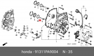 О-Кольцо 91311PA9004 91311PA9004 HONDA
