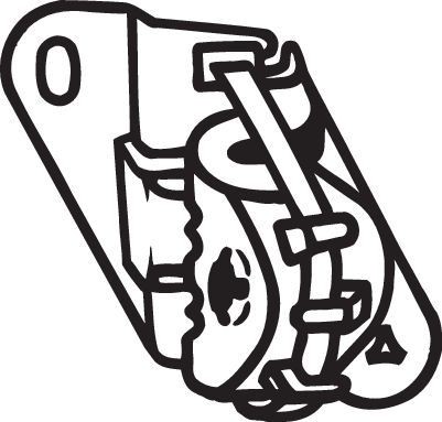 Крепление глушителя CITROEN C2,C3 BOSAL 255-172 BOSAL