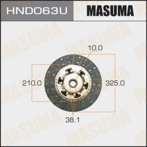 диск сцепления!\ Toyota HND063U MASUMA