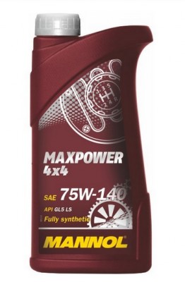 Масло трансмиссионное 4x4 MAXPOWER GL-5 LS 75W140 синт.1л 8102 MANNOL 1236 MANNOL