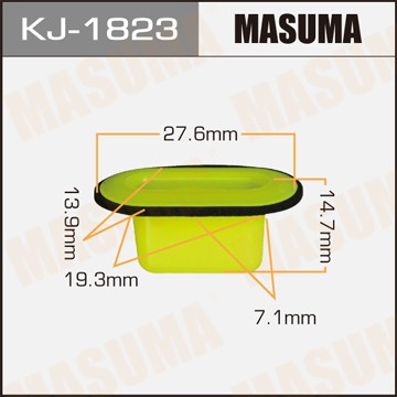 КЛИПСА КРЕПЕЖНАЯ 5547, АРТ. KJ1823 MASUMA