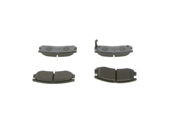 Колодки тормозные MITSUBISHI Galant (92-04),Pajero Pinin (99-) задние (4шт.) BOS 0 986 461 145 BOSCH