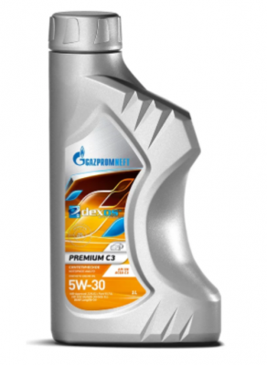 Масло моторное синтетическое Premium C3 5W30 SP, C2/C3 1л 253142229 GAZPROMNEFT