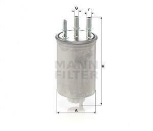 SSANG YONG KYRON /REXTON БЕЗ ДАТЧИКА WK8296 MANN FILTER