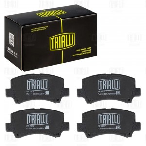 Колодки тормозные дисковые передние PF 2237 TRIALLI