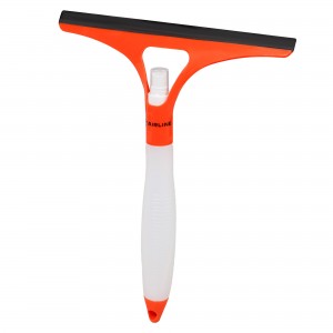 Скребок для сгона воды 25см с распылителем бело-оранжевый AIRLINE ABMN008 AIRLINE