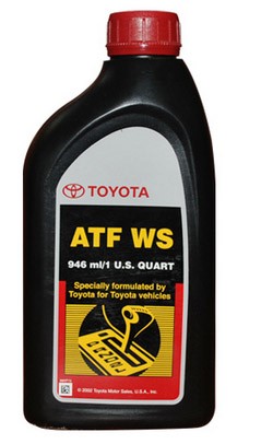 TOYOTA ATF WS 0,946Л Только для секвентальной АКПП TOYOTA ATF WS 00289-ATFWS TOYOTA