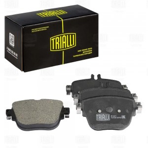 Колодки торм. Mercedes E (W213) (16-)/CLS (C257) (17-) диск. зад. (PF 2411) PF 2411 TRIALLI