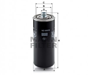 Фильтр гидросистемы WD962/19 WD 962-19 MANN FILTER