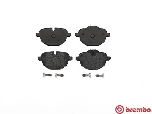 Колодки тормозные BMW 5 (F10),X3 (F25) задние (4шт.) BREMBO P06064 BREMBO