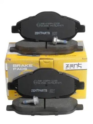 колодки дисковые передние! Peugeot 3081.4/1.6 07> Z07265 ZENTPARTS