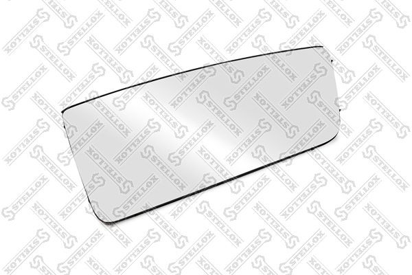 стекло зеркала правого! обогреваемое, 387x205x41mm, R=1200, 24V\ VOLVO FH/FM 87-30260-SX STELLOX