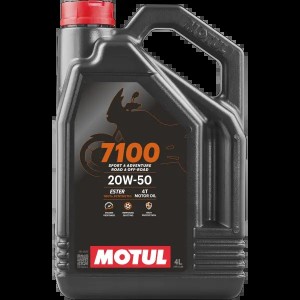 Масло моторное MOTUL 7100 4T 20W50 синт.4л 104104 MOTUL