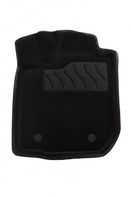 Коврик салона RENAULT Logan (14-),Sandero (14-) 3D 3-х слойная конструкция черны 88364 SEINTEX