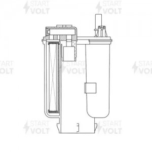 Фильтр топл. тонк. очистки для а/м Hyundai Sonata NF (08-) 2.0i/2.4i/3.3i (VS-FF VSFF0805 START VOLT