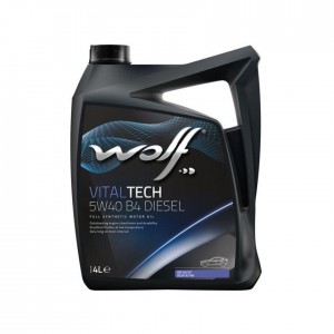 WOLF VITALTECH 5W40 B4 DIESEL 4L СИНТЕТИКА BMW LONGLIFE-01 MB 229.3 PSA B71 2296 8334009 WOLF