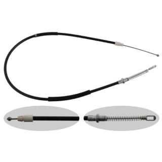 трос ручного тормоза !зад.L=1399 MB Sprinter 5t 06>,VW Crafter 30-50 06> 37273 FEBI BILSTEIN