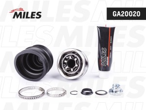 ШРУС наружный VW POLO седан RUS 11-/SKODA RAPID/FABIA/ROOMSTER 1.2-2.0 00- (GKN  GA20020 MILES