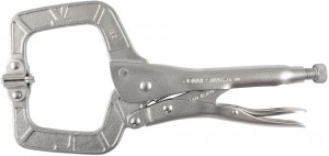 зажим ручной! с фиксацией, С-образный захват, 275мм, 0-90мм\ P53M11 JONNESWAY
