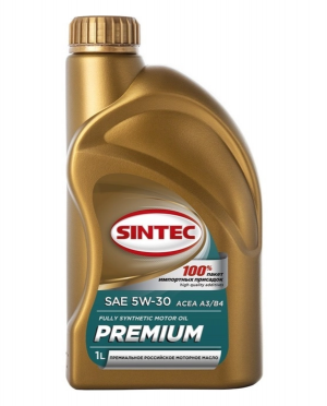 Масло моторное SINTEC PREMIUM ACEA SL/CF 5W30 синт.1л 801968 SINTEC