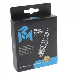 Свеча зажигания VW Bora,Golf 4,5,6,Passat B3,B5,B6 (1.4/1.6/1.8) AUDI A3 SEAT SK 37031121 MEGA POWER
