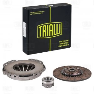 Сцепление в сборе КамАЗ Компас 12 (22-)/JAC N120 с двиг. Cummins ISF 3.8 (с мех. FR0712 TRIALLI