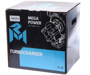 Турбокомпрессор HYUNDAI Porter дв.D4BF (ТНВД мех.) MEGAPOWER 110-14-014 MEGA POWER