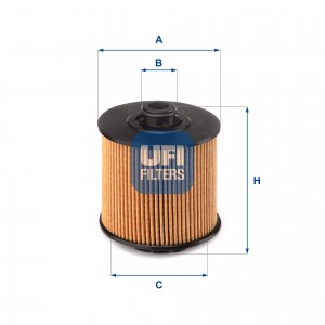 Фильтр масляный 25.173.01 25.173.01 UFI