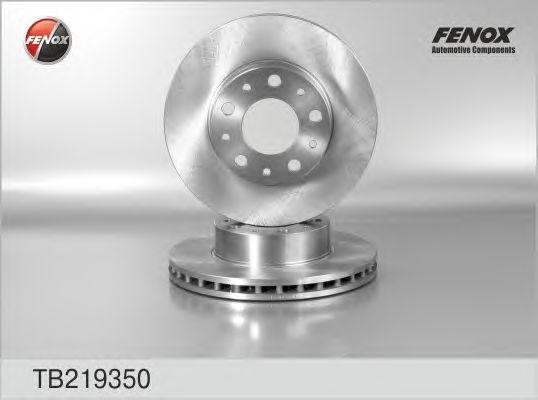 Диск тормозной Fiat Ducato Van 06-, Peugeot Boxer, Citroen Jumper 02-06  2шт TB219350 FENOX