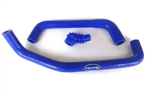 Патрубок регулятора холостого хода ЗМЗ-409 (к-т 3шт) силикон (TECHNIK) 40621014190 TECHNIK