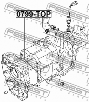 Пробка сливная SUZUKI GRAND VITARA/ESCUDO JB416/JB420/JB627 2006-2014 0799-TOP 0799-TOP FEBEST