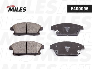 Колодки тормозные передние (без датчика) (Смесь Low-Metallic) (CHEVROLET CRUZE ( E400096 MILES